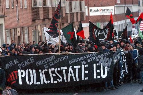 Anti-EU-Gipfel Kopenhagen 2002